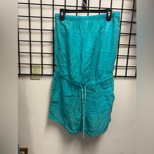 NWT Hard Tail Turquoise Romper M